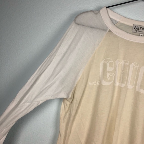 Wildfox • Chill Lightweight Raglan Long Sleeve Tee - Picture 6 of 8